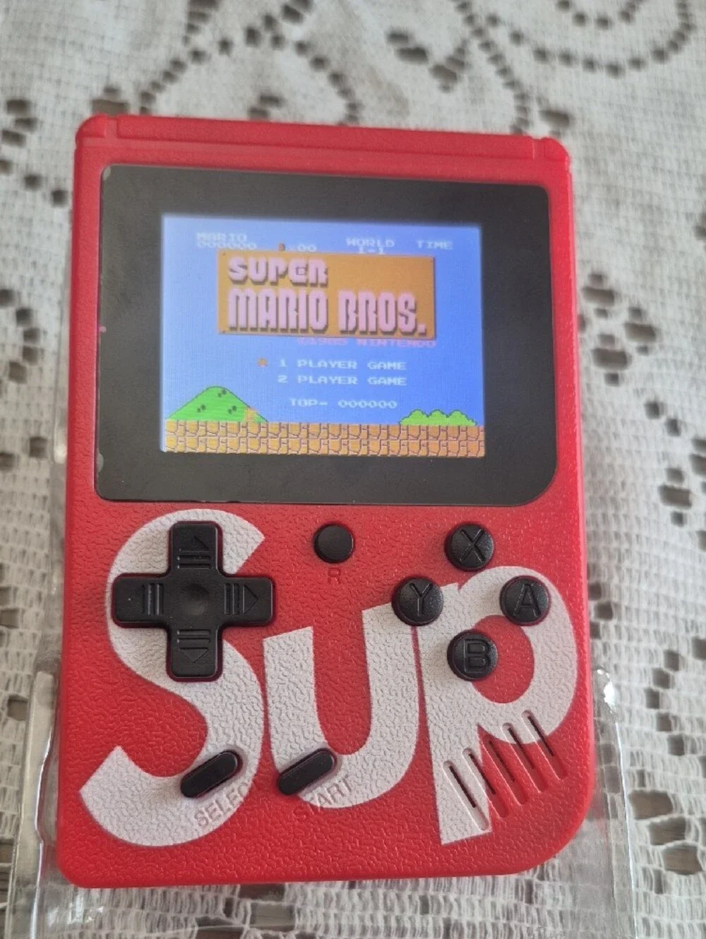 SUP Game Box Plus Handheld Console in Red